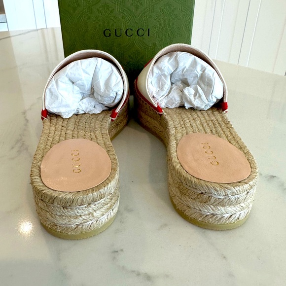 Gucci GG Pilar Espadrille Sandals - Picture 5 of 10